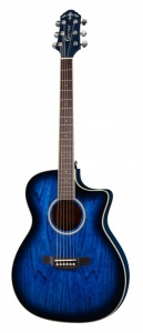 Электроакустическая гитара CRAFTER FC-550EQ/MS с чехлом